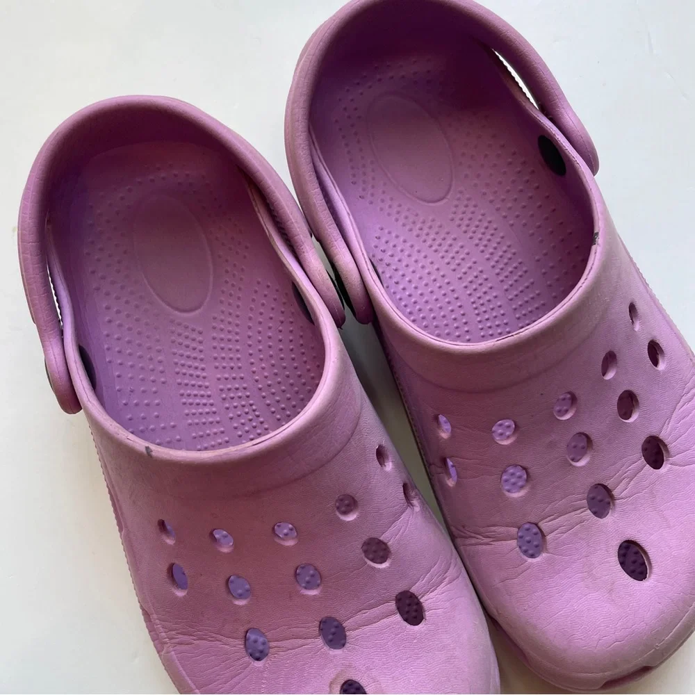 Purple Clog Shoes